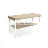 Customized 5L-316 Entryway shoe bench stable for bedroom