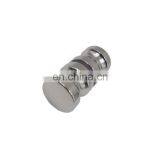 Guida Brass Round Door Knob Shower Door Handle thumbnail-2
