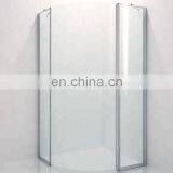 New Style Sliding Bathroom Curved Tempered Shower Glass thumbnail-3
