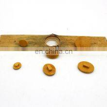 Сшитая блузка для женщин с подвеской, с индивидуальным брендовым эмблемой в форме овала, сделанная из бамбука