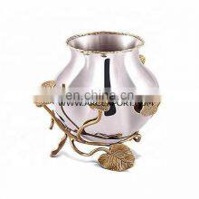 Tall Metal Vase for Decoration thumbnail-3
