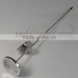 Clip On Dial Thermometer With 12" Probe - Homebrew Beer, Cooking, Boiling