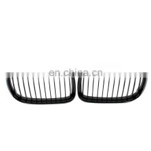 car grill front bumper radiator mesh for BMW 3 series E90 single or double line Matte or gloss black 3 color style 2008-2011
