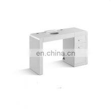 Hot Sale Modern Beauty Salon Nail Furniture French Style High Gross Manicure Table With Dust Collector thumbnail-5