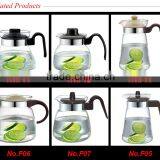 Glass Juice Pot Hand Made Borosilicate Glass Water Pithcer Glass Jug thumbnail-2