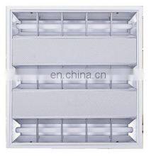 High Quality Fluorescent Luminary T8 2x40W Grille Light 1200x300MM Clear Opal Acrylic Diffuser Light Fitxure