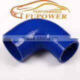 ID: 64mm to 70mm 90 Degree Silicone Reducer Elbow Hose for Turbo Intercooler /Heater/Radiator/Oil Cooler Coupler Hose Red Pipe thumbnail-4