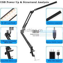 2022 New Hot Selling LED Touch Dimming Desk Lamp USB Charging Reading Eye Protection Table Lamp Learning Home LED Desk Lamp thumbnail-5