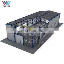 Structured Needle Felt Floor Coverings Structural Steel House Prefabricated 2 Floor Structure For Solar Panel thumbnail-1