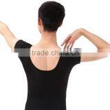 Comfortable Cotton Short Sleeve and Ancke Length Ballet Dance and Gymnastics Unitard For Men thumbnail-6
