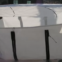 Polypropylene PP Big Bag Factory 1000KG Baffle Bulk Bag With Filler Cord Siftproof 1Ton Super Jumbo Bag thumbnail-1