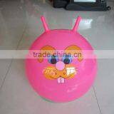 18" Wholesale Cute PVC Toy Jumping Pop Ball With Handle