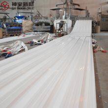 ASA PVC APVC UPVC Polycarbonate Translucent Fiberglass Corrugated Plastic Roofing Sheets Synthetic Resin Roof Tiles Plastic Roof thumbnail-4