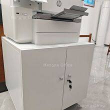 Lockable Printer Stand With Storage Cabinet | Heavy Duty Rolling Base for HP/LaserJet Printers | Office Equipment Furniture thumbnail-1