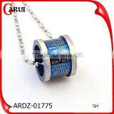 2016 June New Style Pendants Charms Steel Jewelry Blue Men Pendant thumbnail-1