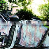 SATIN/YARN-DYED JACQUARD DUVET COVER thumbnail-1