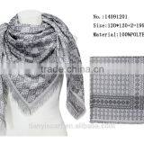 Spring 100 Polyester Square Scarf Ladies Fashion Scarves thumbnail-2