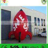Inflatable Object Inflatable Advertising Rocket thumbnail-1