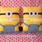 2015 hot sell pp cotton despicable me minion plush pillow toy