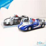 Friction Plastic Police Car Toy for Children