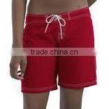 Ladies Red Board Shorts
