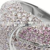 New Fashion Simple Couple Ring Sterling Silver Jewelry Led Circle Ring Light thumbnail-4