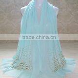 Wholesale Cotton Stone Beads Fashion Muslim Scarves thumbnail-3