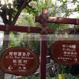 Solid Wood Craft Personalized Custom Sign ,wooden Wall Hanging Sign Advertising thumbnail-1