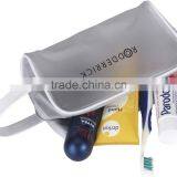 Promotional Clear Vinyl Toiletry Pouch With Pvc Handle