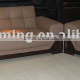 Modern full grain leather sectional sofa SF-040