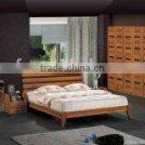 China Manufacturer Solid Teak Wood Bedroom Furniture Set With Nightstand, Bed and Dressing Table(SZ-BFA8001) thumbnail-6