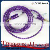 Premium 3.5mm Auxilary Audio Speaker Cable From China Professional Factory thumbnail-1