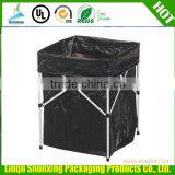 LDPE drawstring on roll trash bag