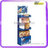 Floor Cardboard Display Stand for Snack Boxes