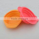 Silicone Pet Bowl, Gummy Bowl,Canndy Silicone Pet Bowl for Cat thumbnail-1