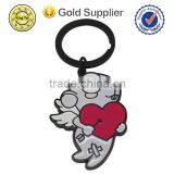 Hot Selling Free Sample Cute Design Felt Zinc Alloy Metal Keychain on Sale thumbnail-3
