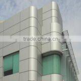 4mm Pvdf Coating Outdoor Building Decoration Materials Aluminum Composite Panel ACP Silver Color