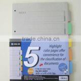 Index Paper 907-4GSV - Divided Paper - Easier to Clasify Your Documents