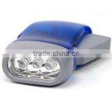 Hand Pressing 3LED FlashLight (Random Color) thumbnail-1