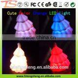 Plastic Color Changing LED Christmas Tree Decor Lamp Night Light thumbnail-4