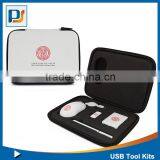 Christmas Promotional Gifts Phone Charger Portable USB Charger for Laptop USB Travel Sets Including Wired Mouse USB Hub ... thumbnail-2