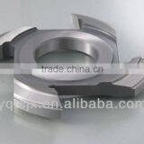 4 Teeth Solid Chrome Steel Shape Cutter Head for Woodworking thumbnail-1