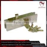 Cheap Wholesale 8 -12mm Toughened Glass Door Clamp With Lock