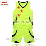 Factory price wholesale custom athletic basketball jerseys wear