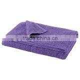 Standing Towel Rack Purple Jacquard Linear Bath Towel