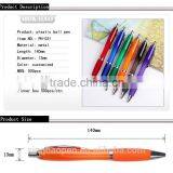 Colorful Plastic Ballpoint Pens With Logo Printing Cheap Advertising Gift Ballpoint Pens Promotional Gift Pens thumbnail-2