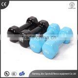 Gym fitness womens bone vinyl dipping neoprene dumbbell