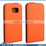 Magnetic Vertical Style Magnetic Flip Genuine Leather Case for Samsung Galaxy S6 G9200 thumbnail-6