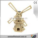 Hot Sales Children 3D Plywood Windmill Puzzle thumbnail-1