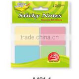 Neon or Pastel color Assorted sticky notes for shool, office, family et
